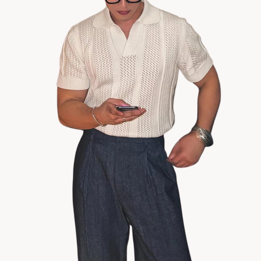 Martino Knit Polo Shirt