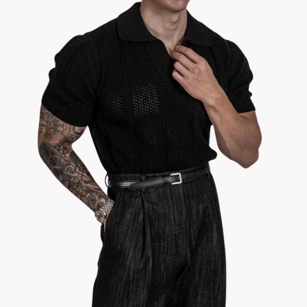 Martino Knit Polo Shirt