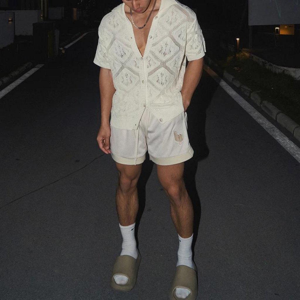 Camisa Tidal de punto crochet