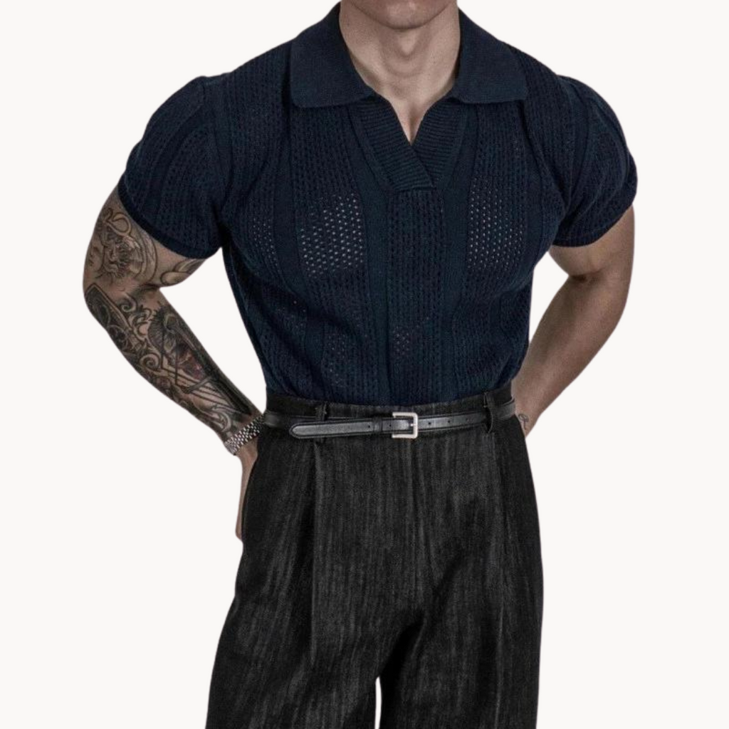 Martino Knit Polo Shirt