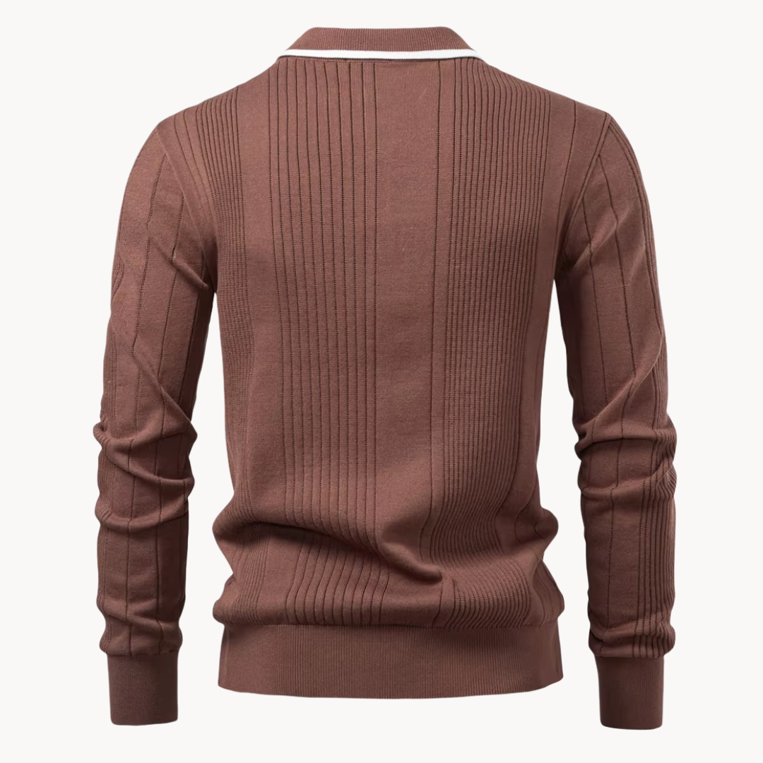 Polo de Punto Fletcher con Botones