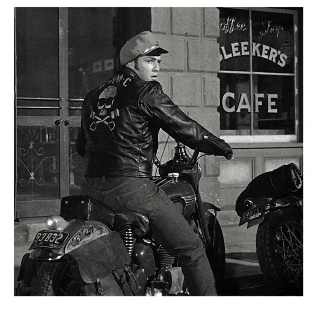 Roadster Classic Biker Cap from the 1950s