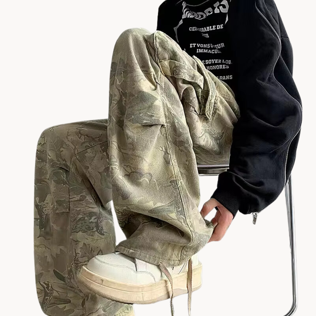 Pantalón Cargo Camo