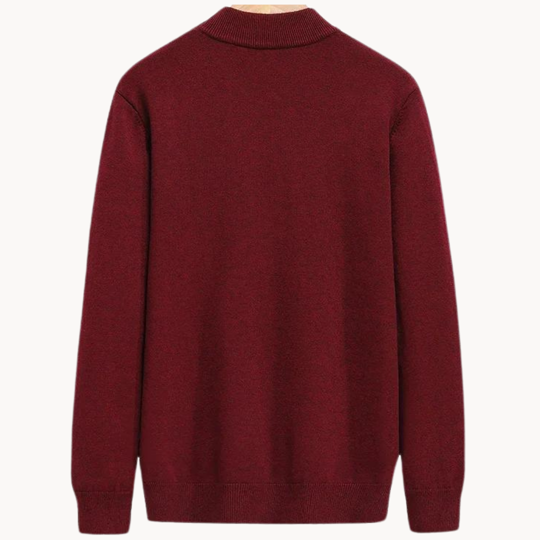 Suéter Piqué Chalk