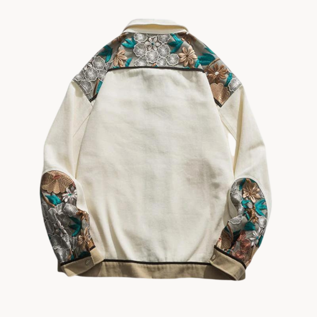 Chaqueta Astrale Bordada con Flores