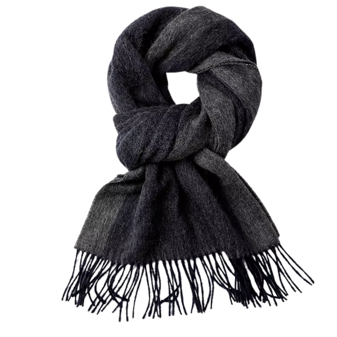 Sloane Wool ScarfBlack Cream