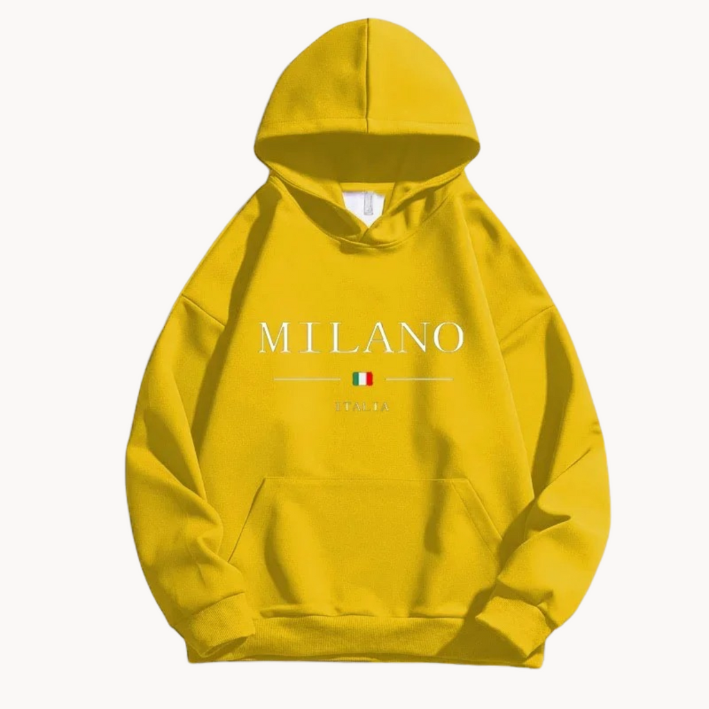 Sudadera con Capucha Milano de Algodón
