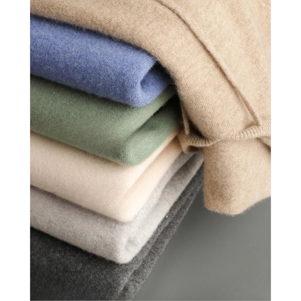 Sudadera con Capucha de Lana Merino Glacier