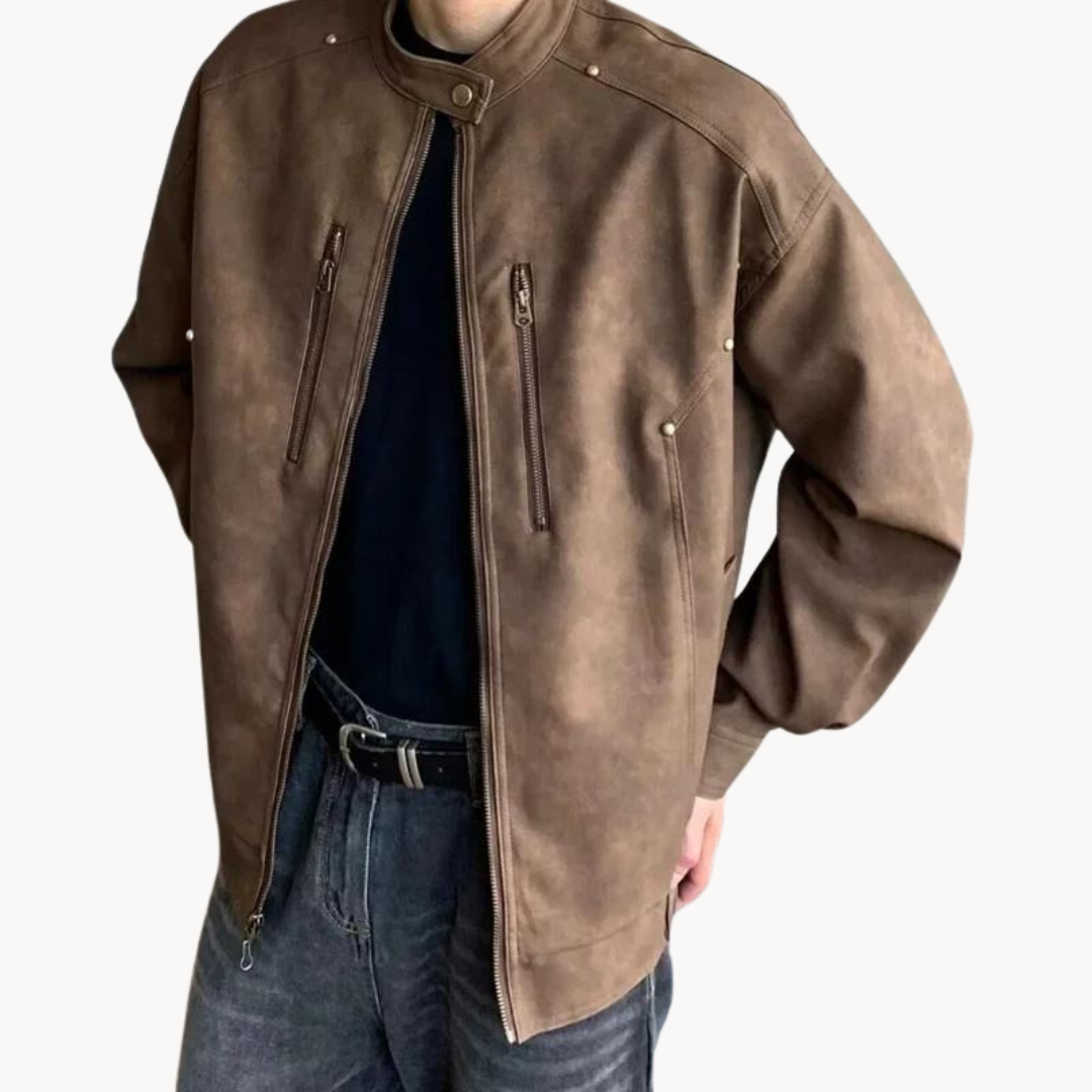 Chaqueta de Cuero Vantage