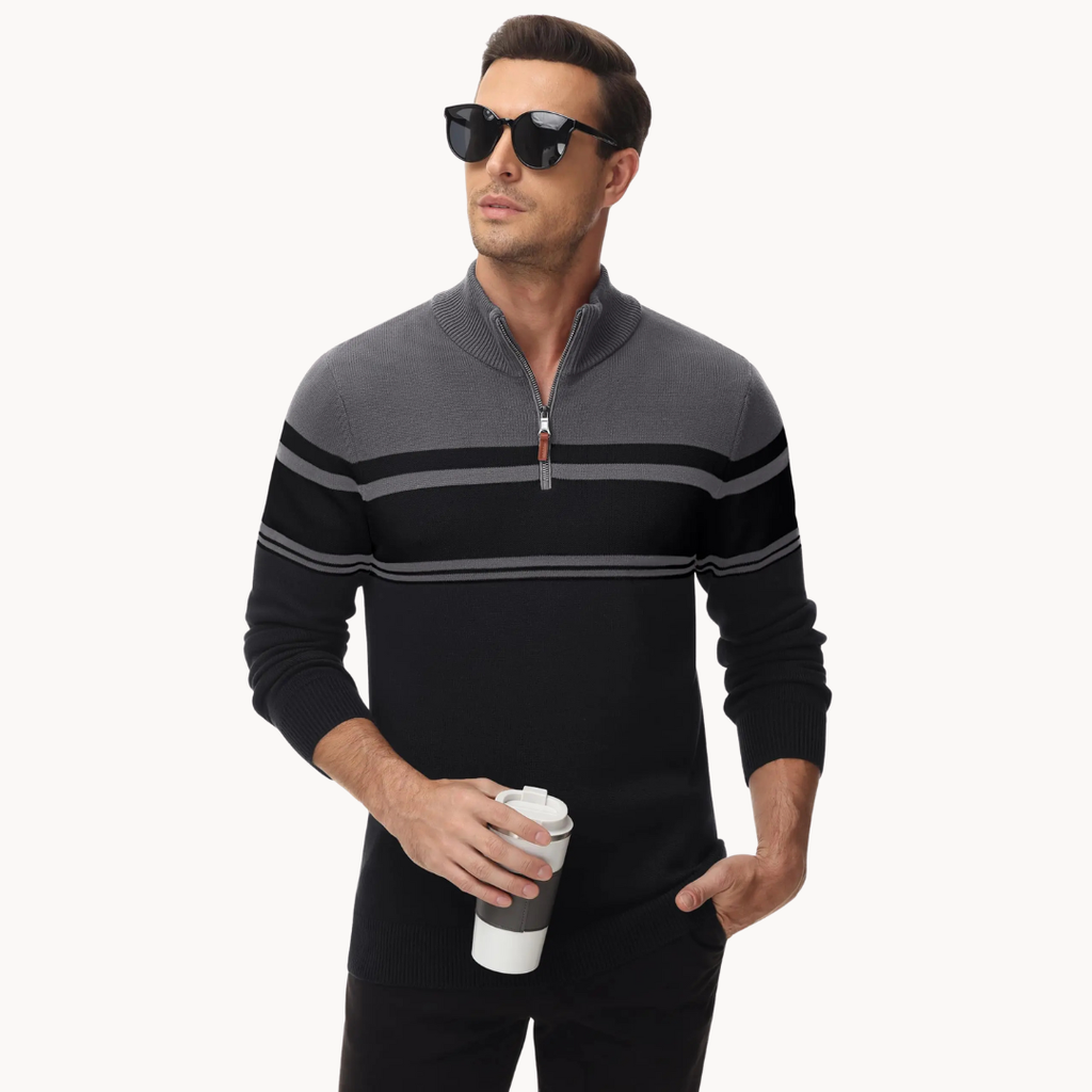 Suéter Renard de Punto con Cierre