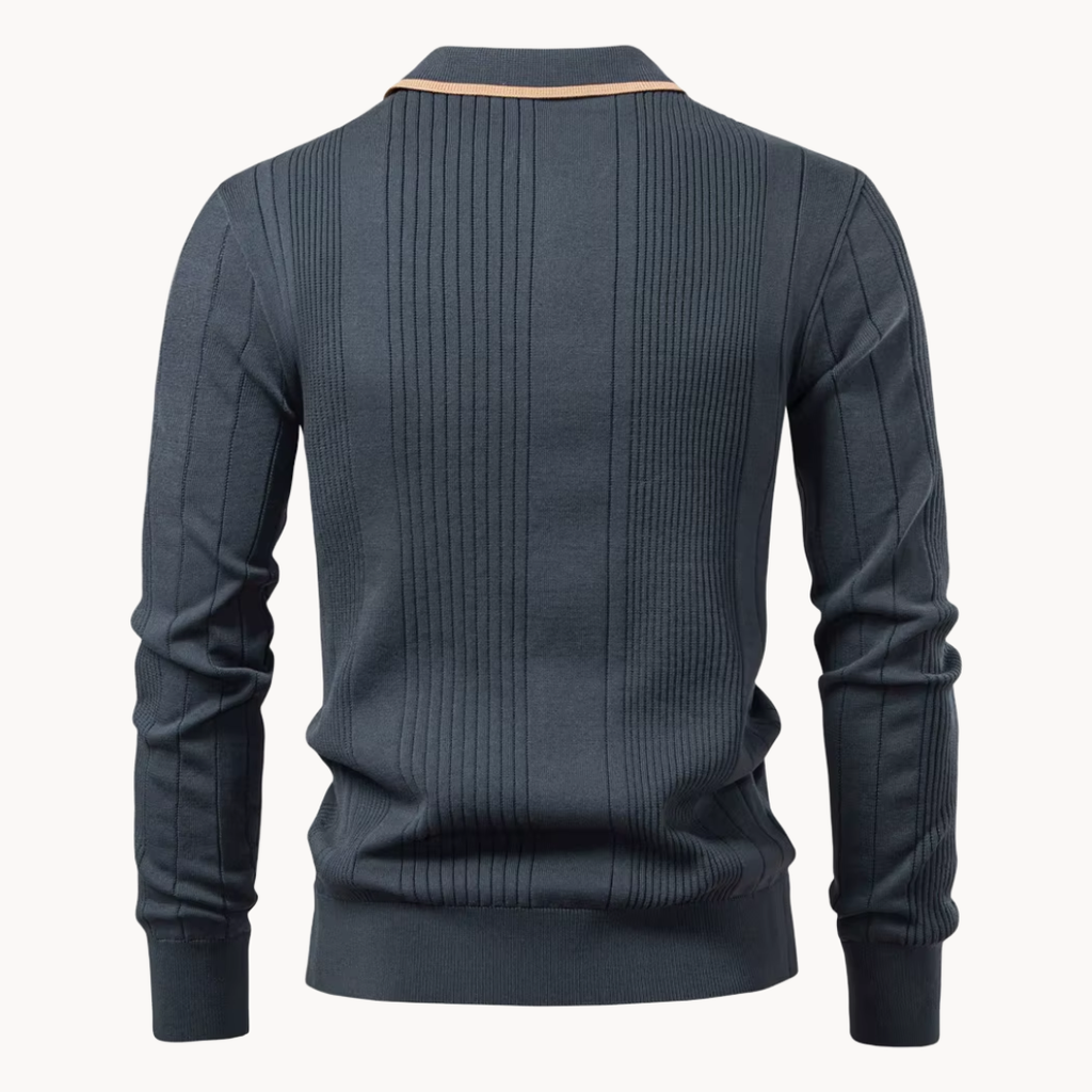 Polo de Punto Fletcher con Botones