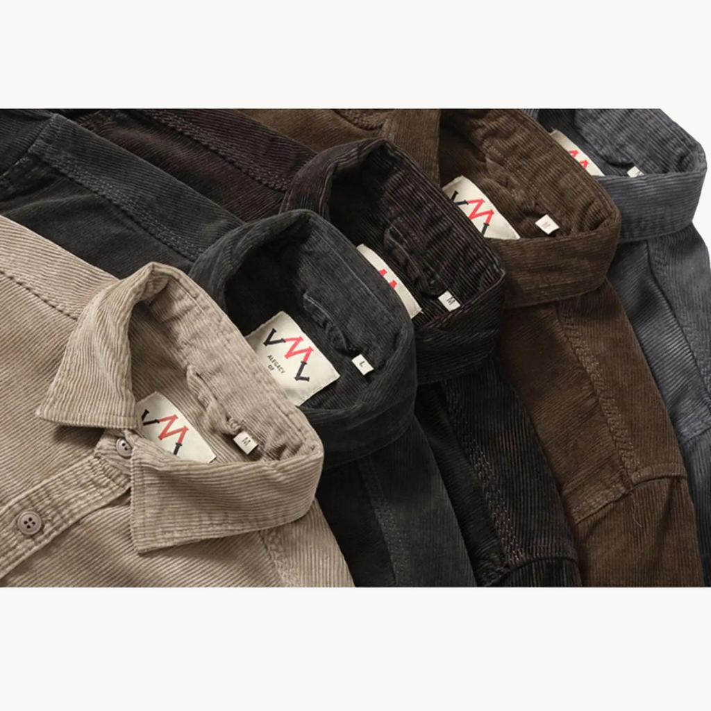 Cotton Corduroy Clad Shirt