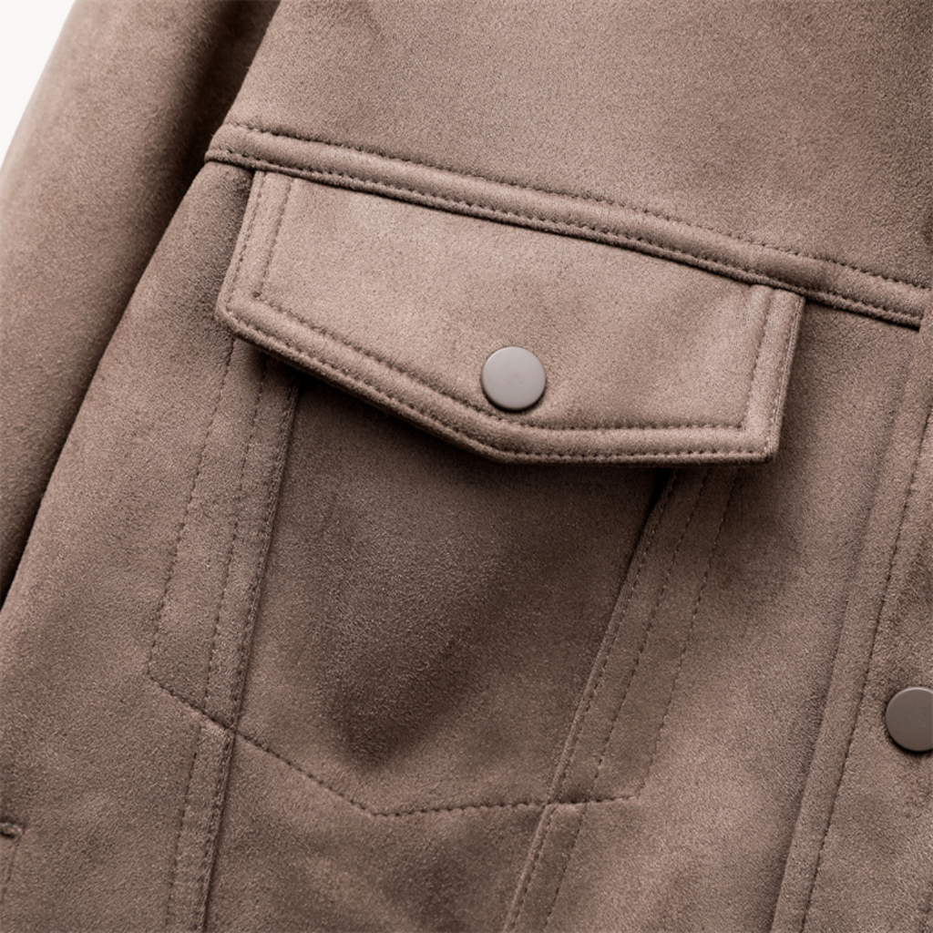 Chaqueta de ante Maple