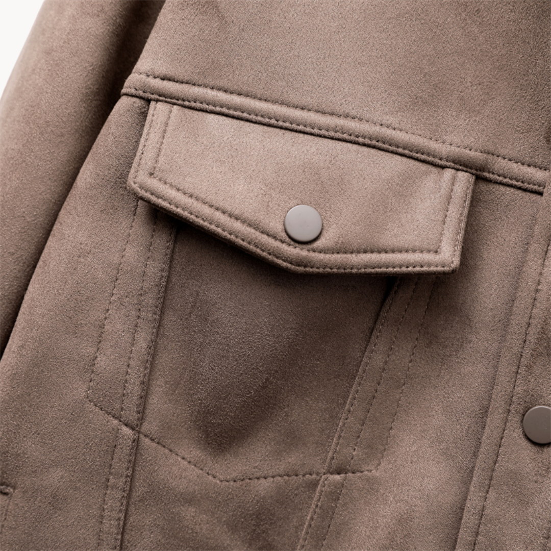 Chaqueta de ante Maple