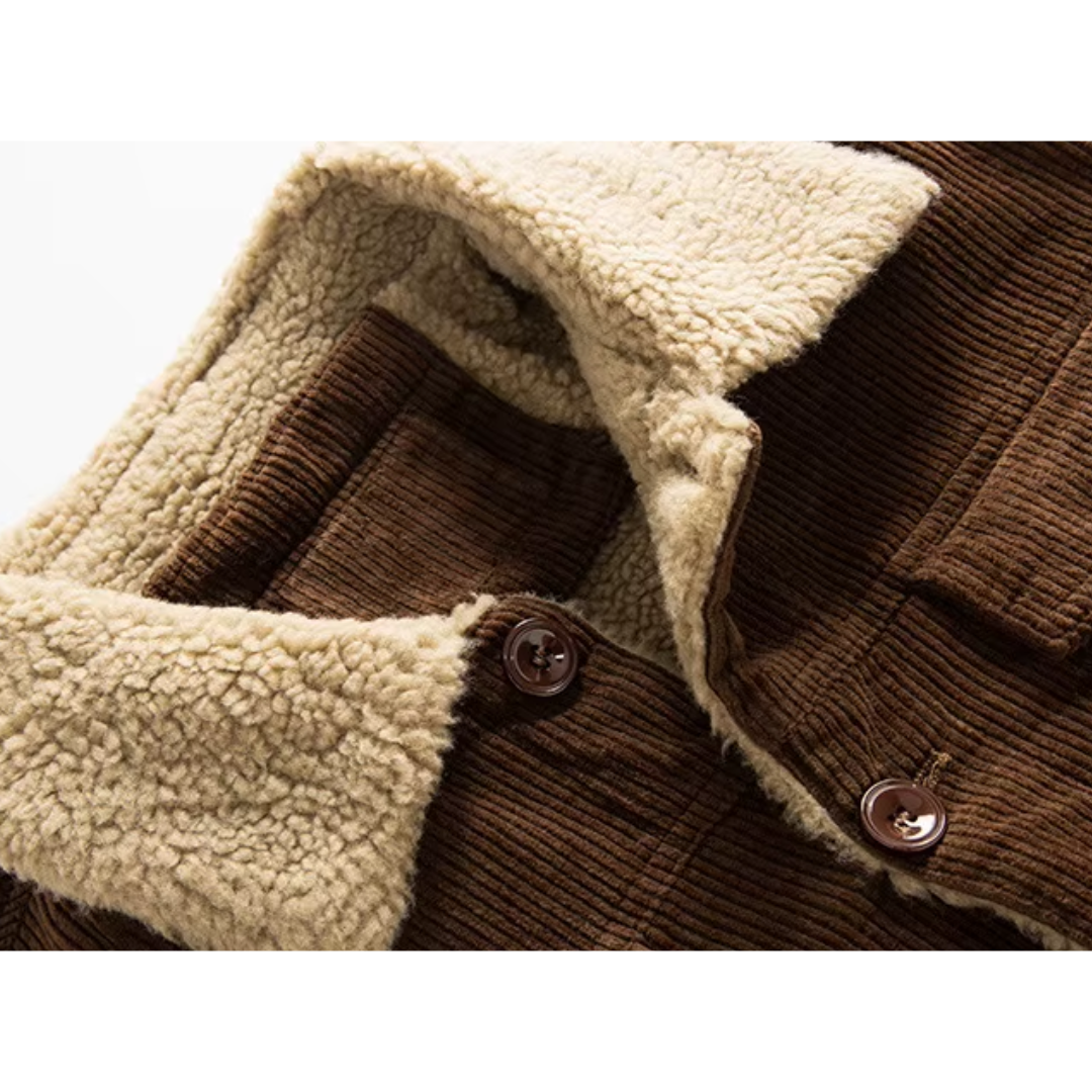 Chaqueta Warren de Pana Forrada