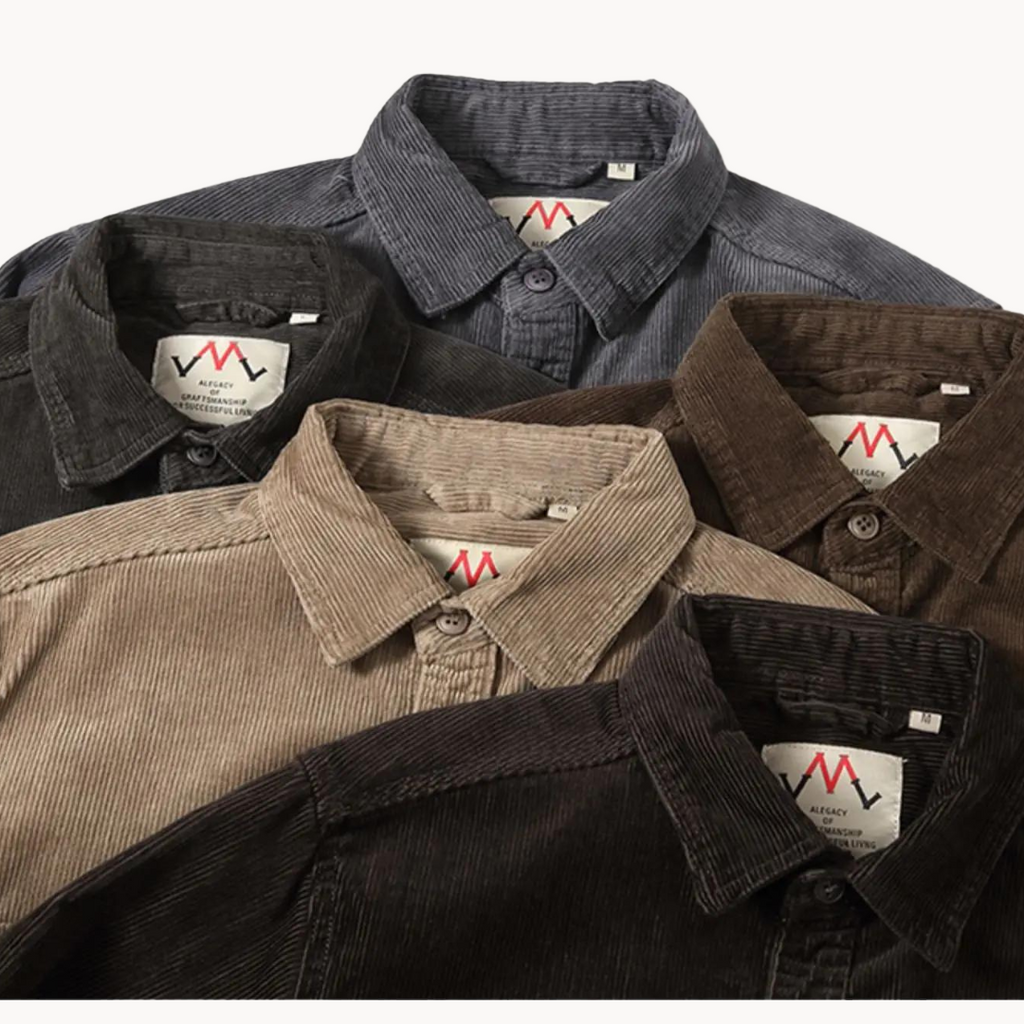 Cotton Corduroy Clad Shirt