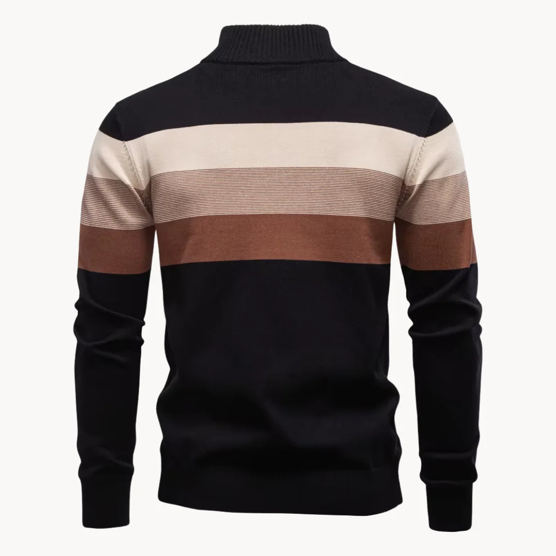 Suéter con cremallera Burk Quarter Zip