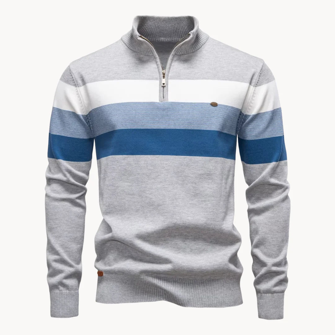 Suéter con cremallera Burk Quarter Zip