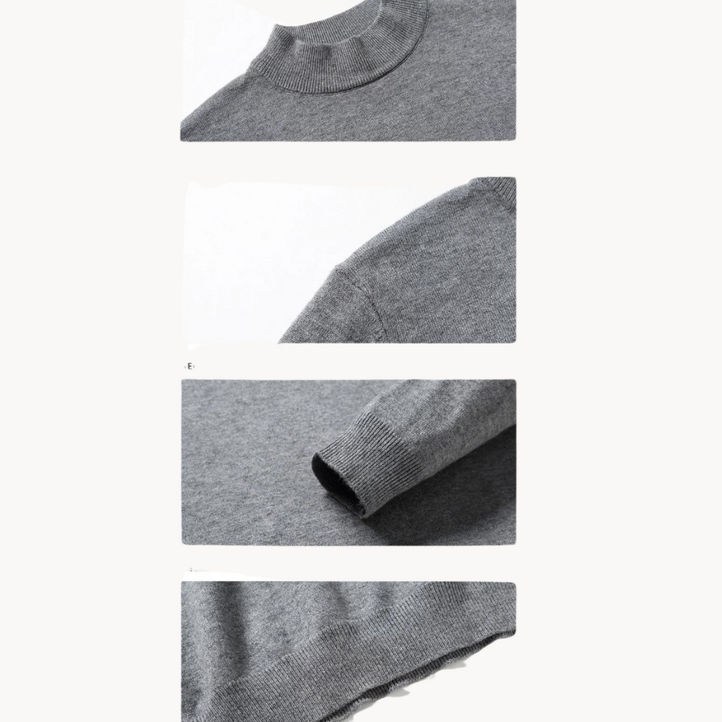 Suéter Piqué Chalk