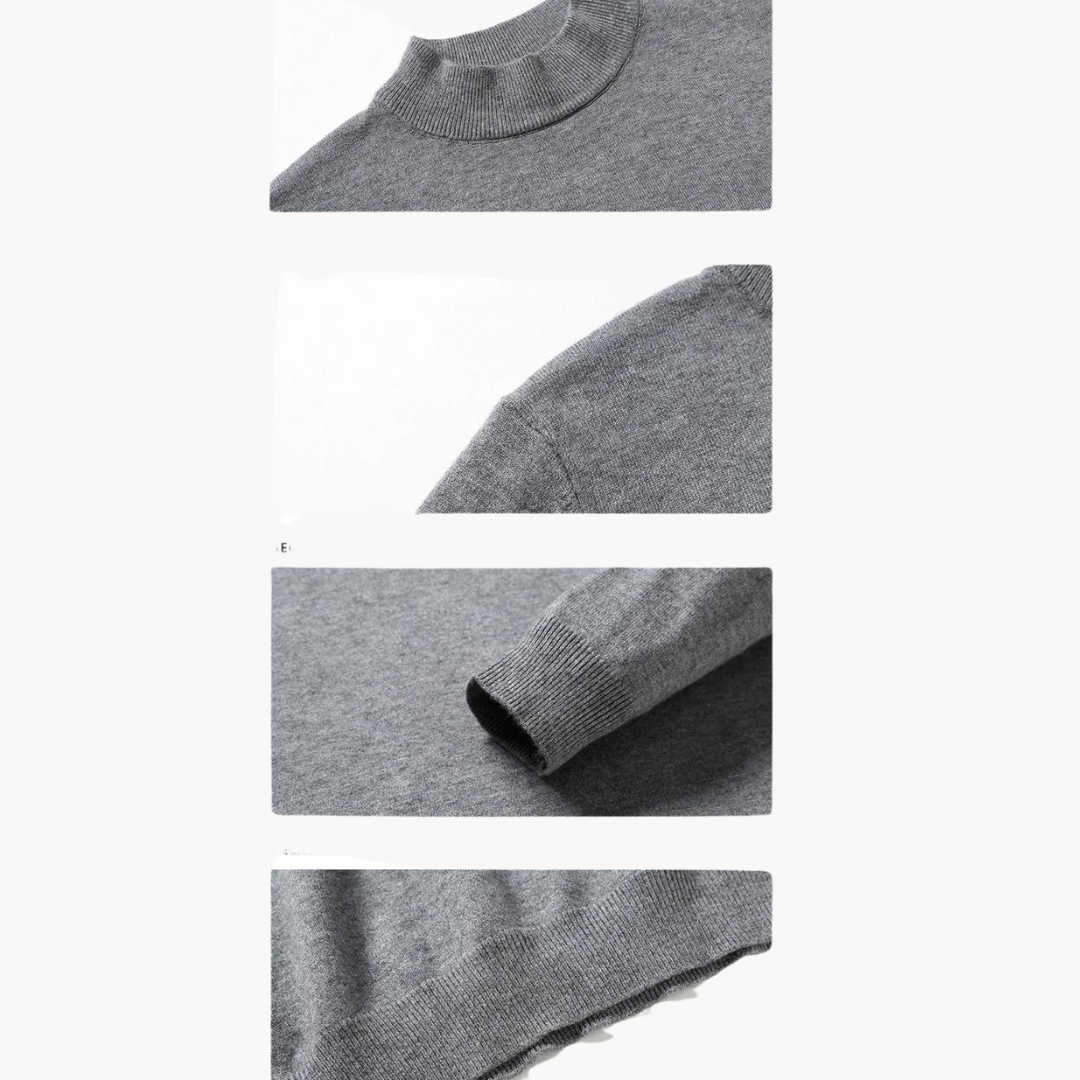 Suéter Piqué Chalk