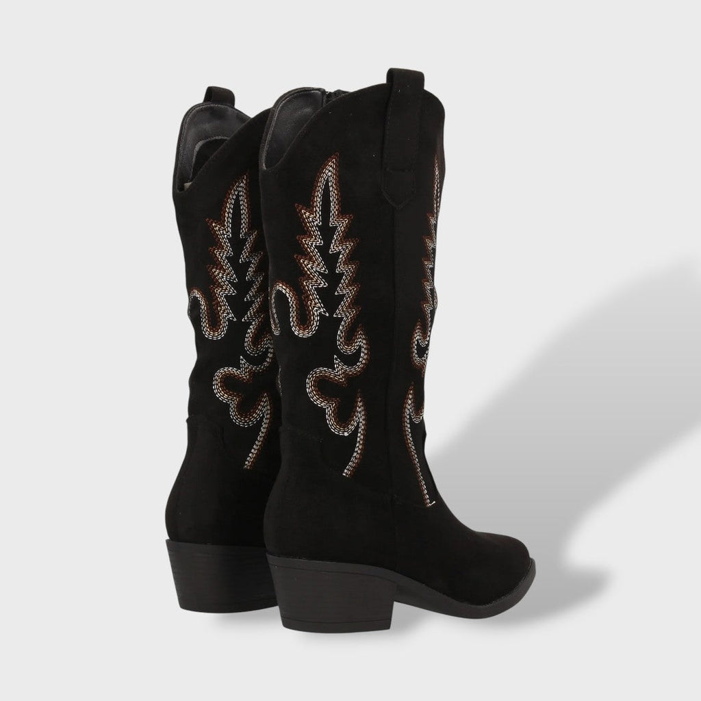 Botas Cowboy Mujer Ante | Estilo Elegante