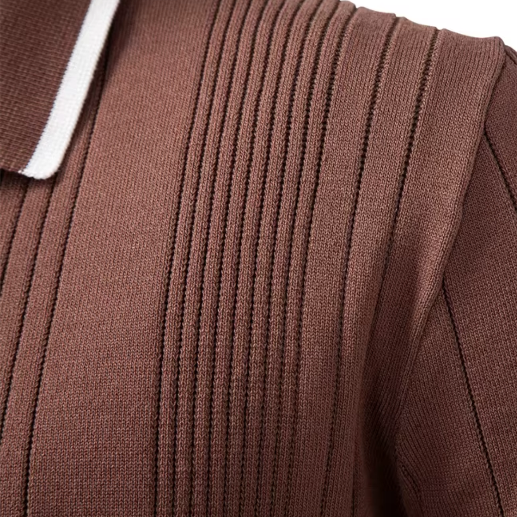 Polo de Punto Fletcher con Botones