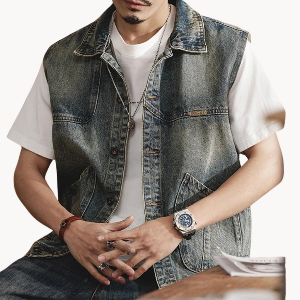 Chaleco Claes de Denim