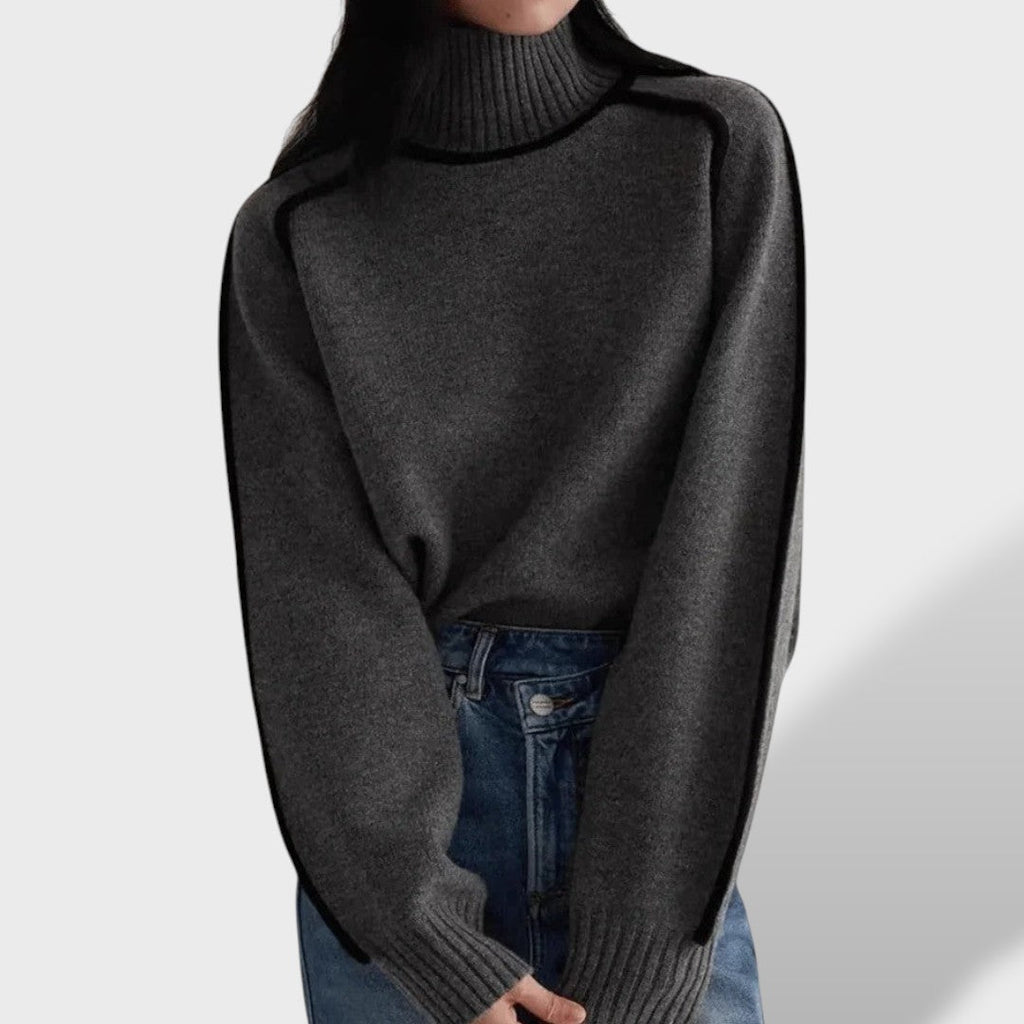 Camila | Suéter cuello alto mujer