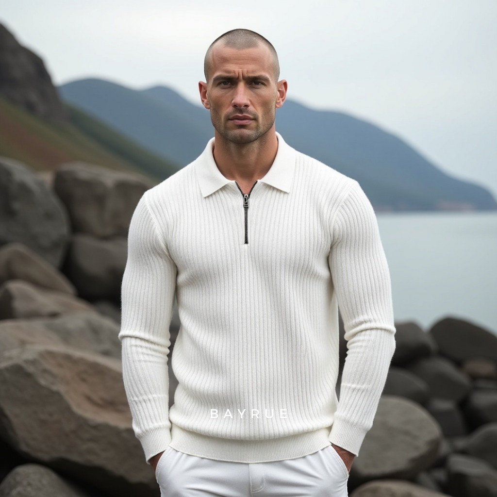 Eamon Suéter Cuello con Cierre Quarter-Zip