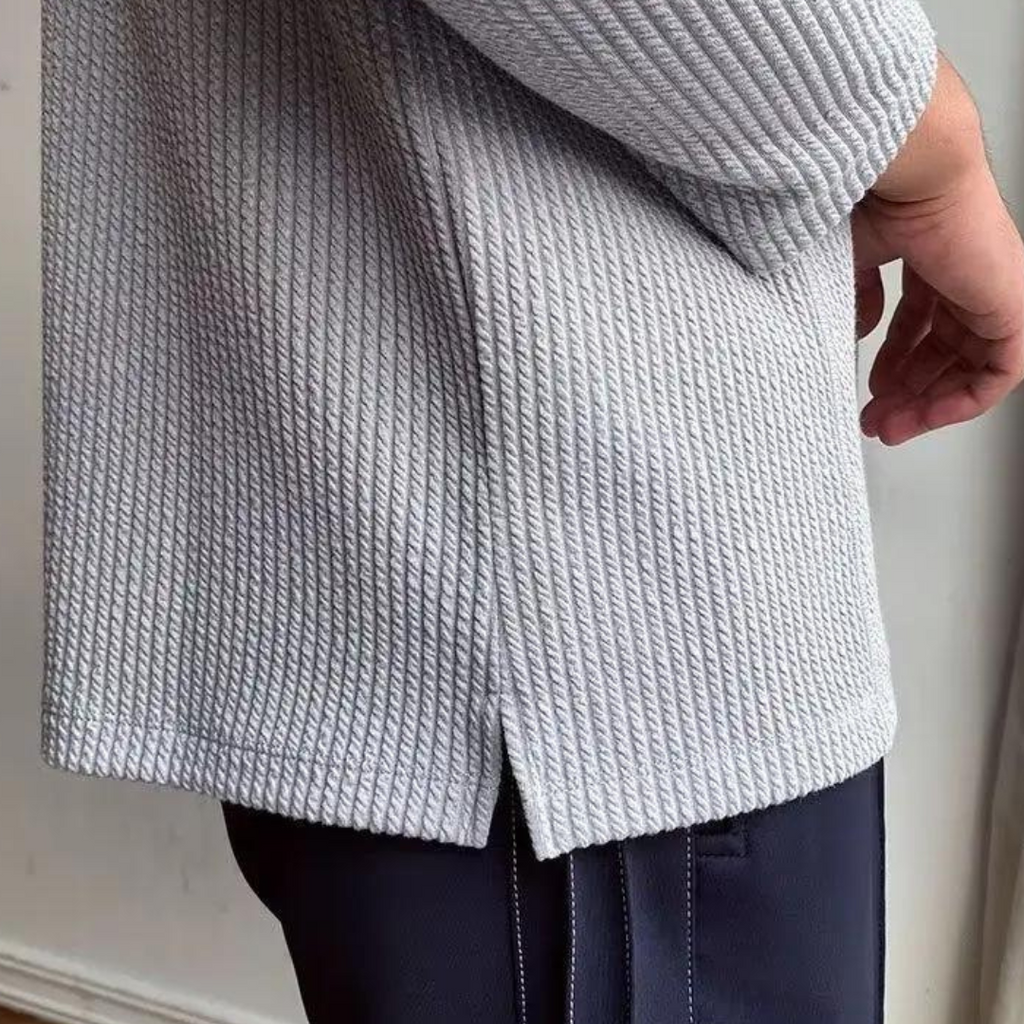 Breathable Waffle Long Sleeve T-Shirt