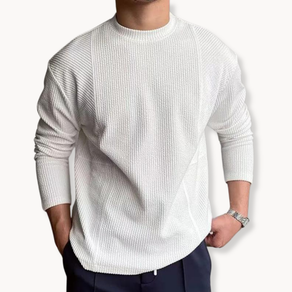 Breathable Waffle Long Sleeve T-Shirt