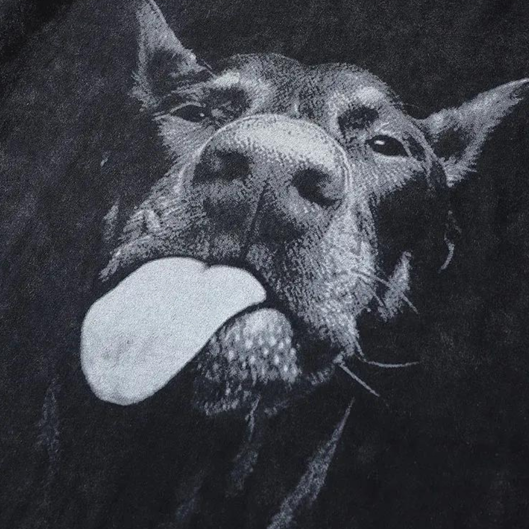Camiseta Oversize Doberman