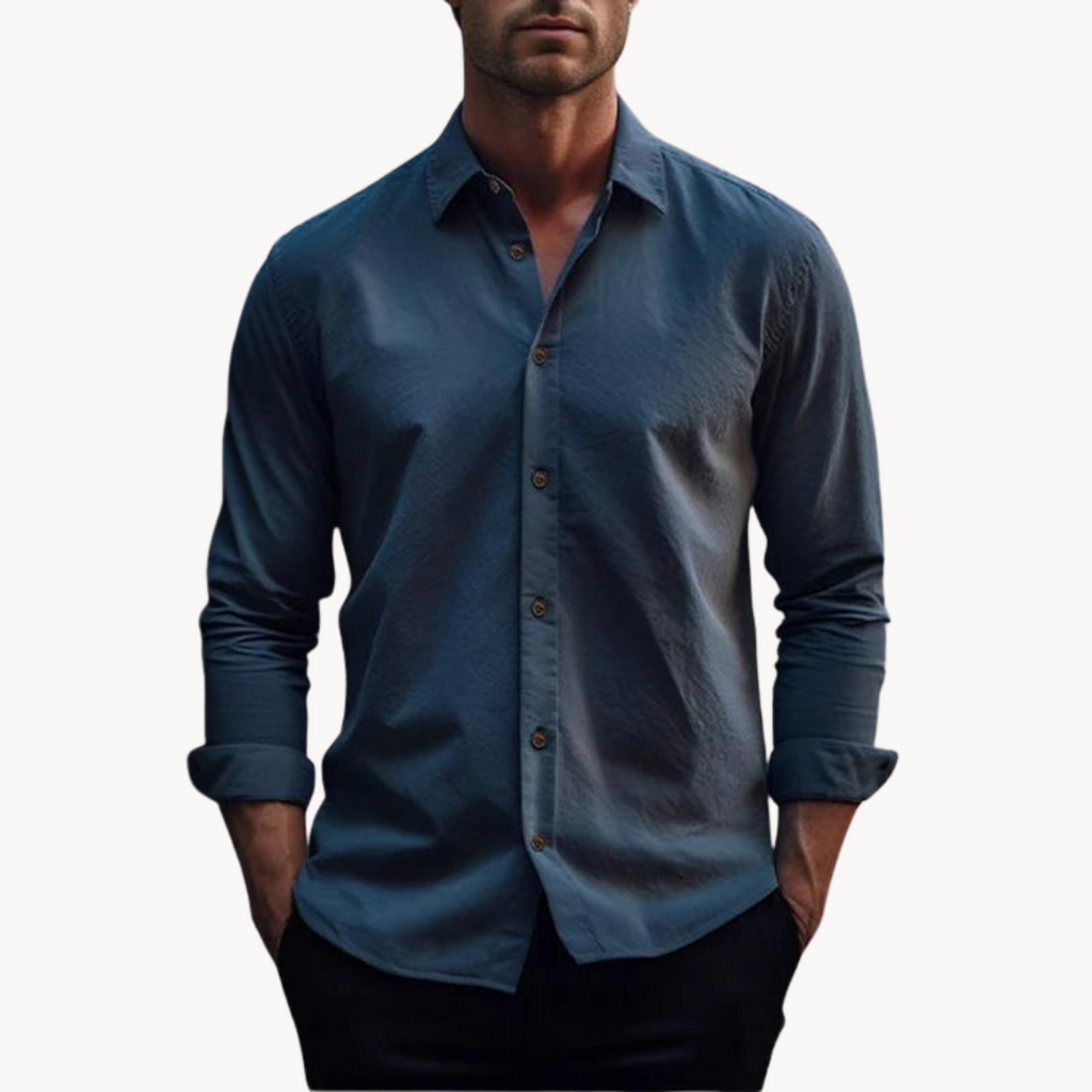 Chemise en coton et lin de Modène