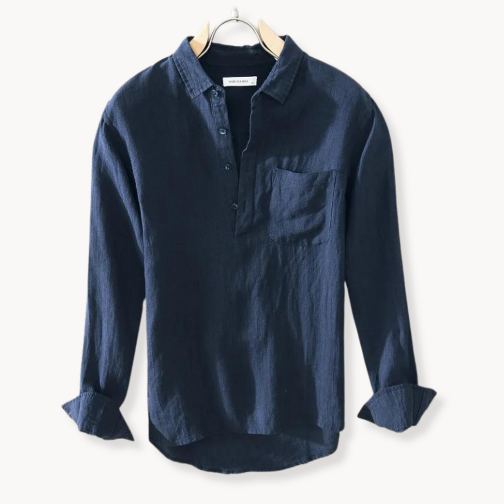 Popover Linen Shirt
