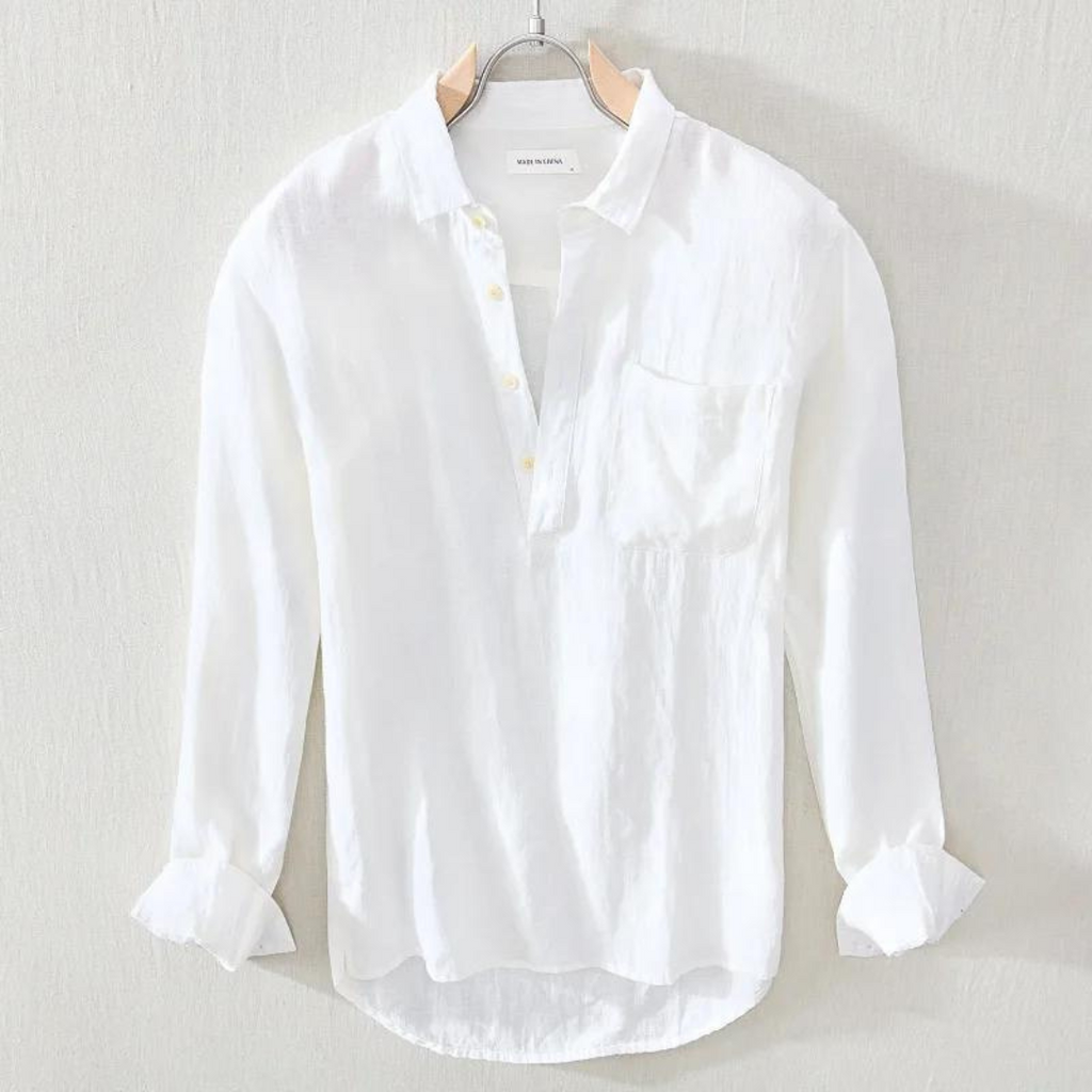 Popover Linen Shirt