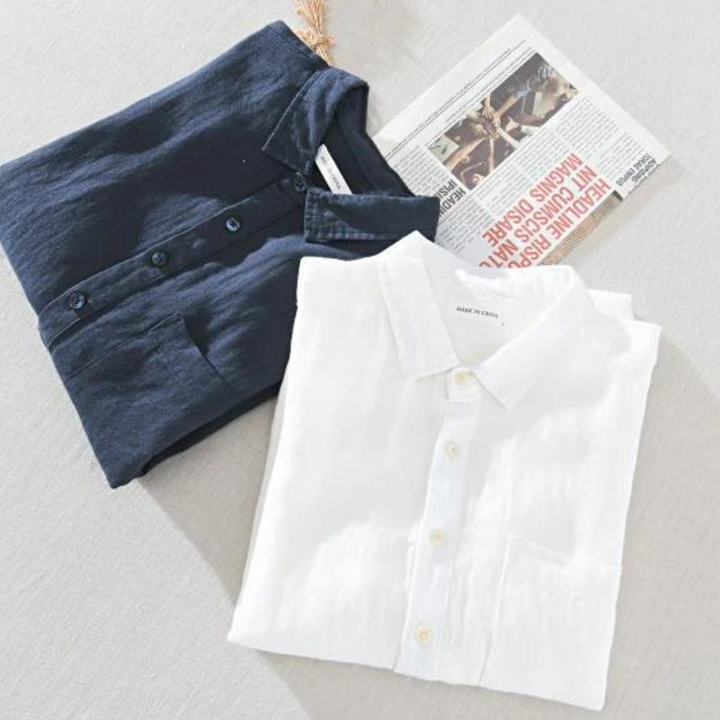 Popover Linen Shirt