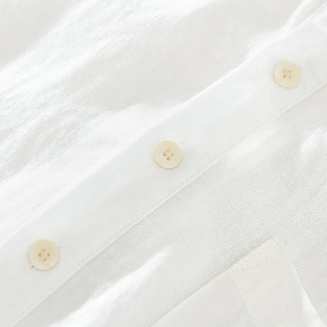 Popover Linen Shirt