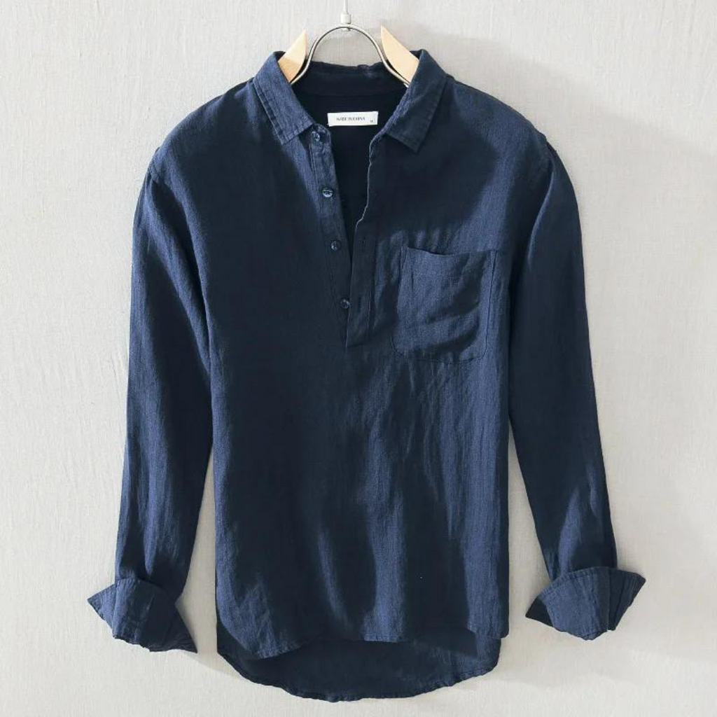 Popover Linen Shirt