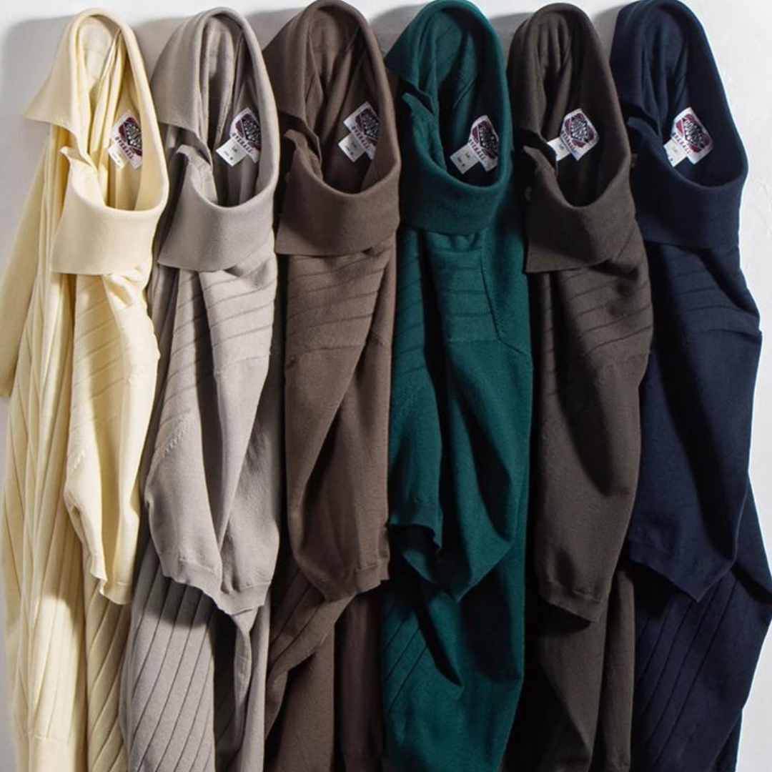 Polo Stefano en soie et coton