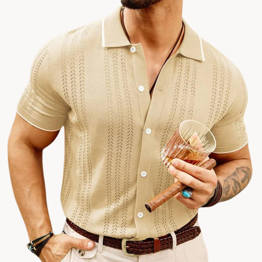 Polo Fausto con Botones