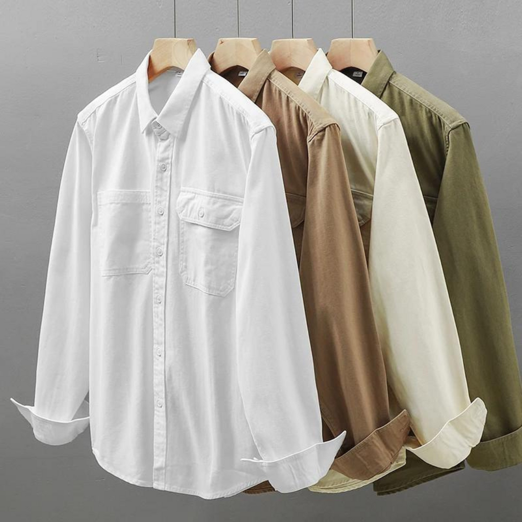 Chemise Pierre oversize en coton