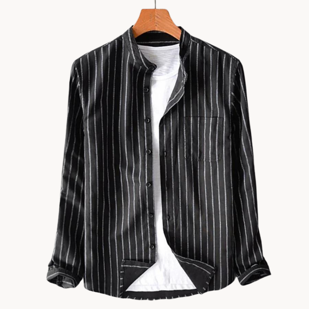 Chemise Piotr en lin et coton