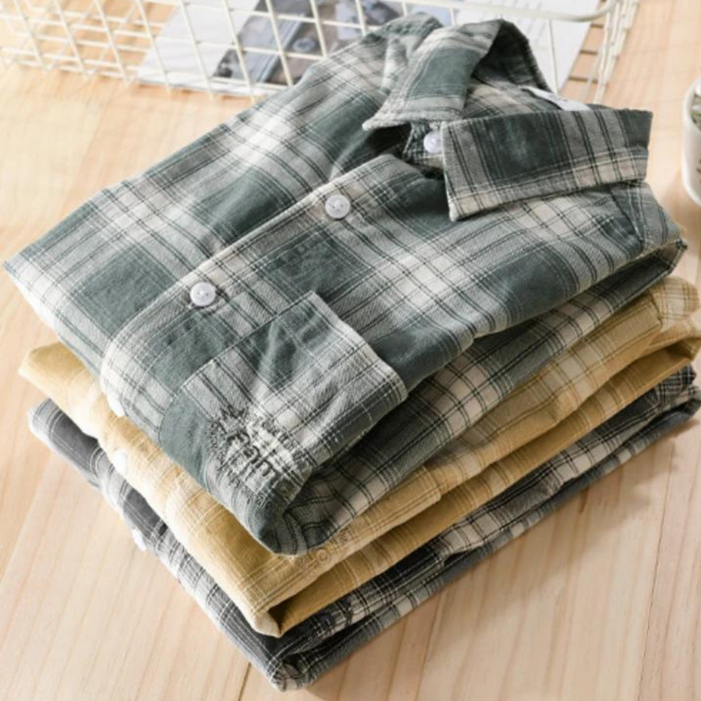 Highland Flannel Plaid Shirt