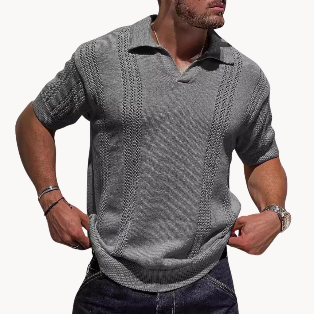 Elton Knit Polo Shirt