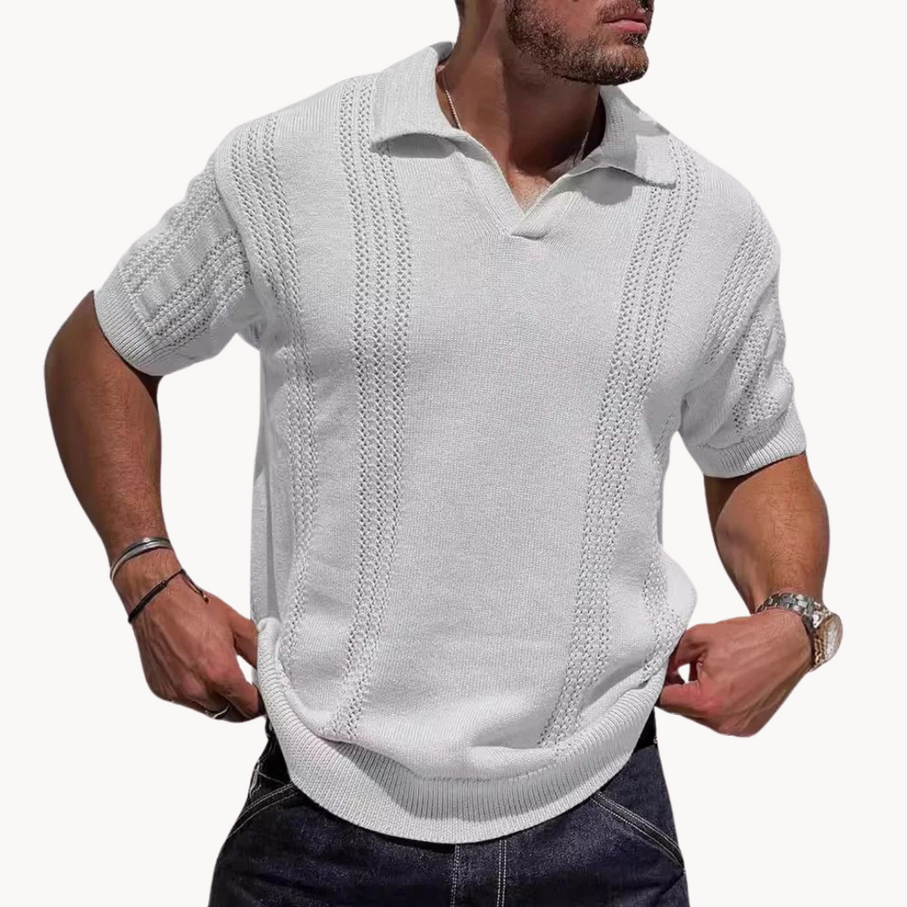Elton Knit Polo Shirt