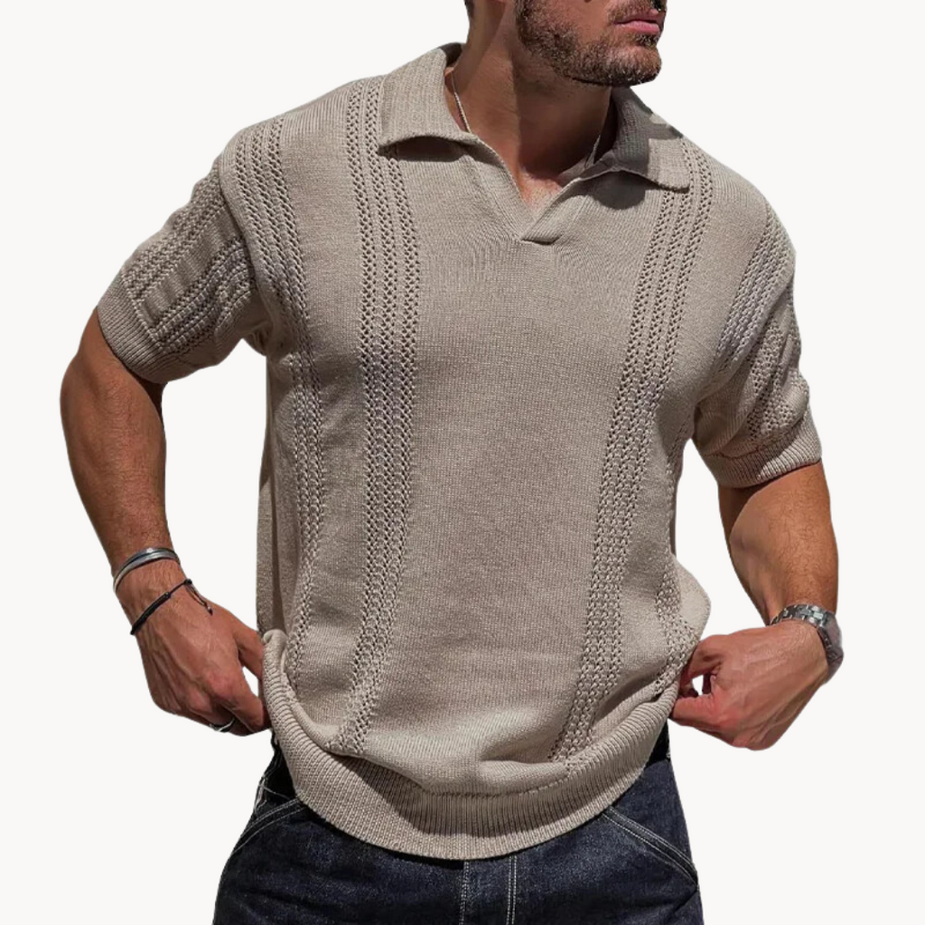 Elton Knit Polo Shirt
