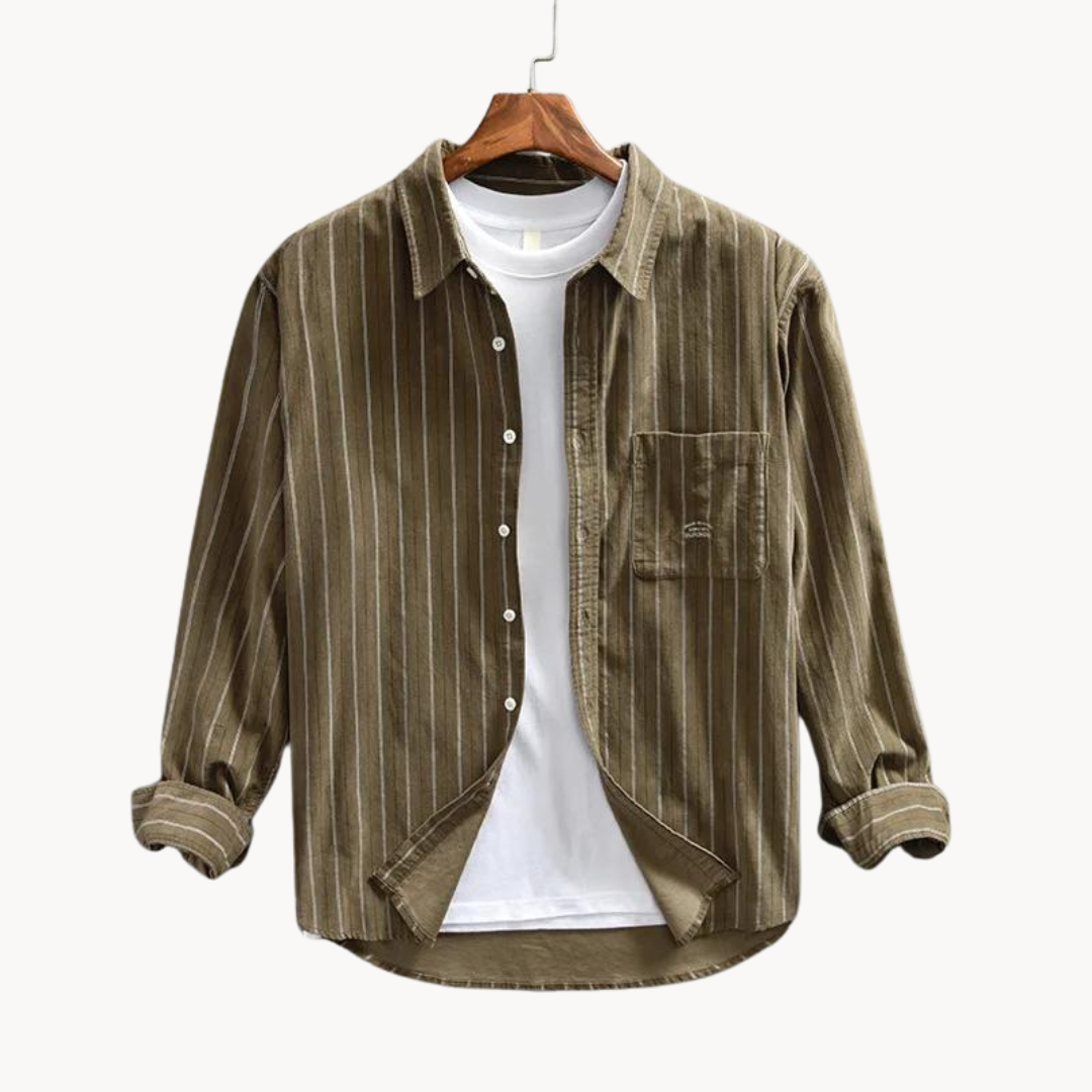 Caolan Cotton Button-Down Shirt