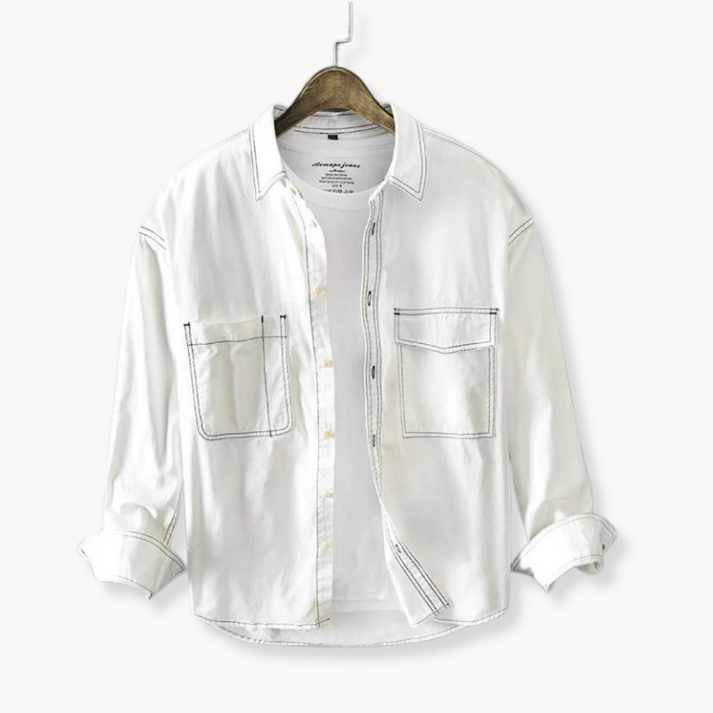 Colm Cotton Button-Down Shirt