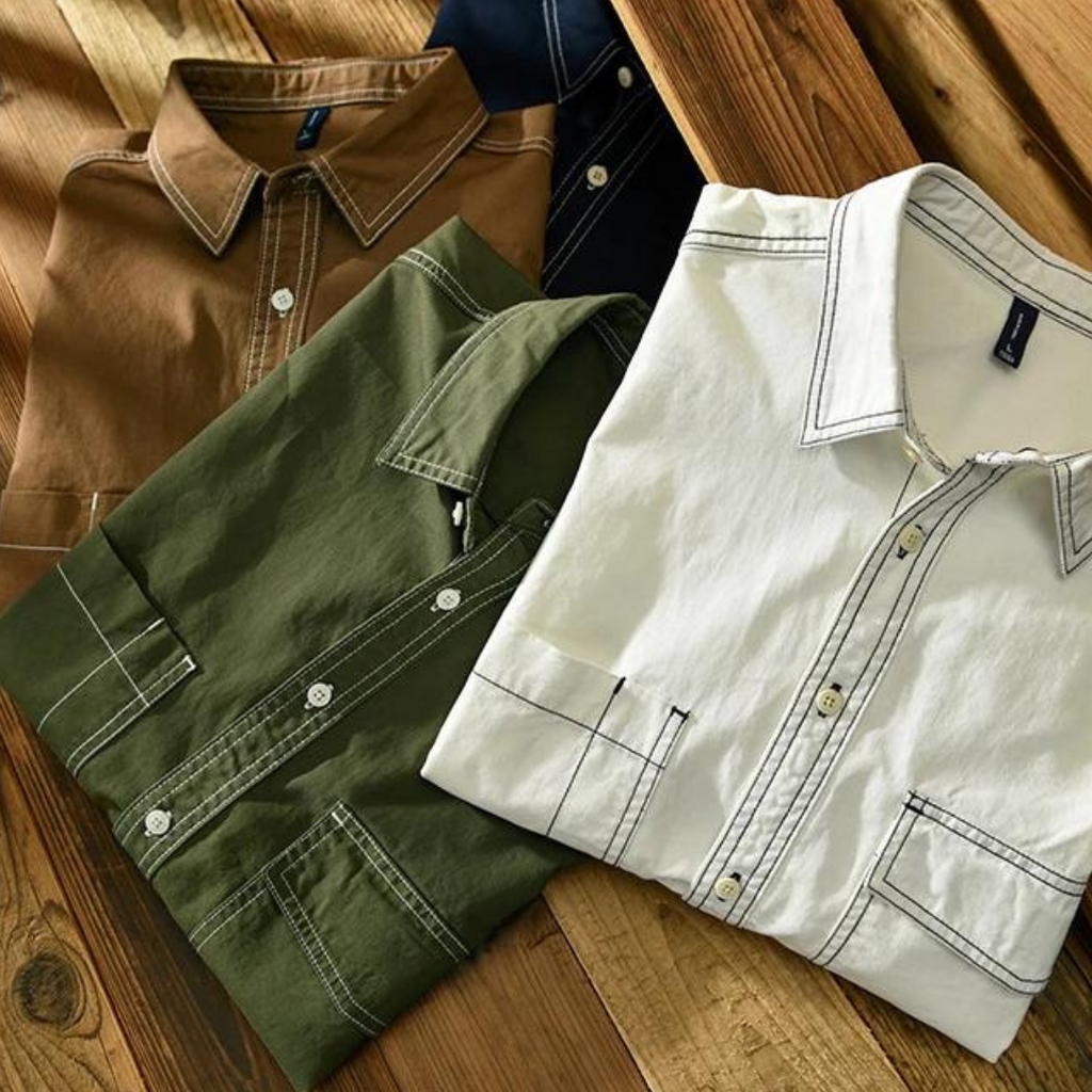 Colm Cotton Button-Down Shirt