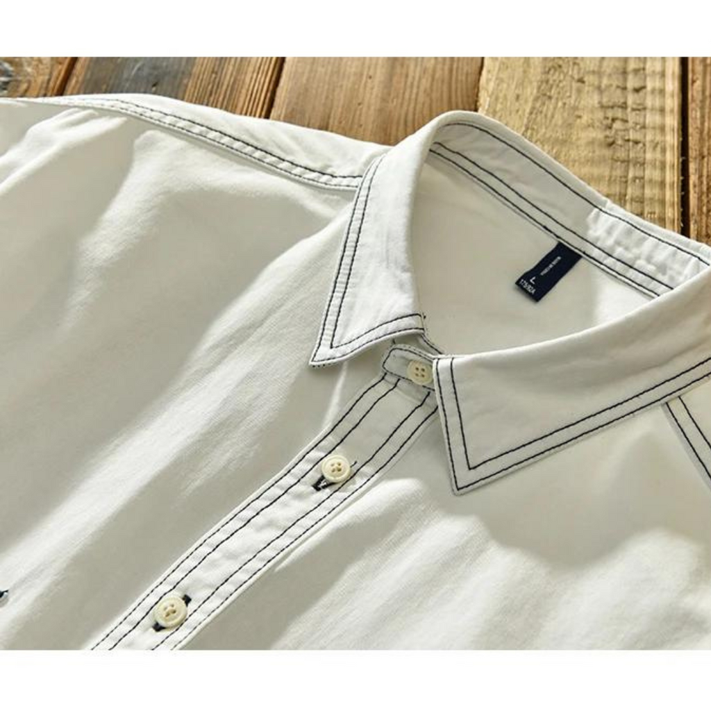 Colm Cotton Button-Down Shirt